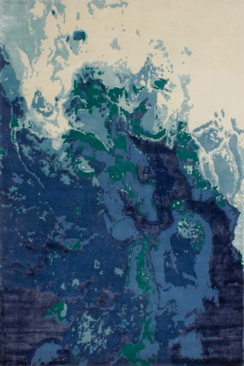 Ocean Bleu Profond 170X240