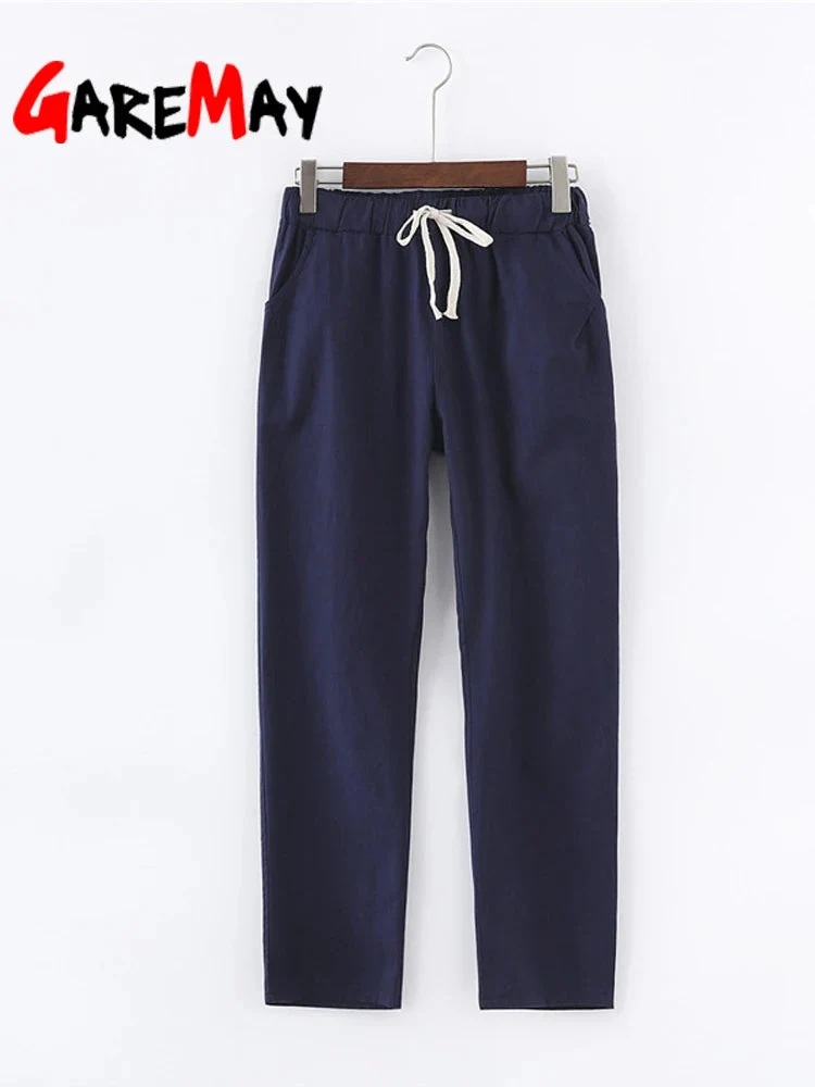 Pantalon Lin et Coton - Femme