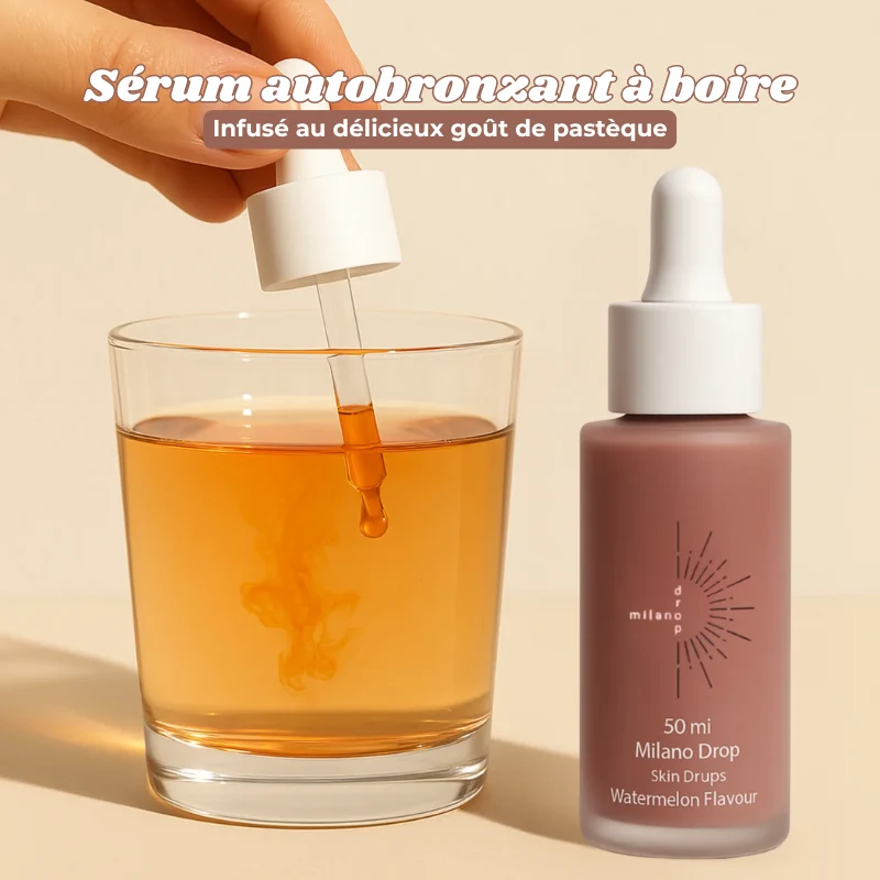 Gouttes Autobronzantes pour Visage et Corps - Résultat Naturel