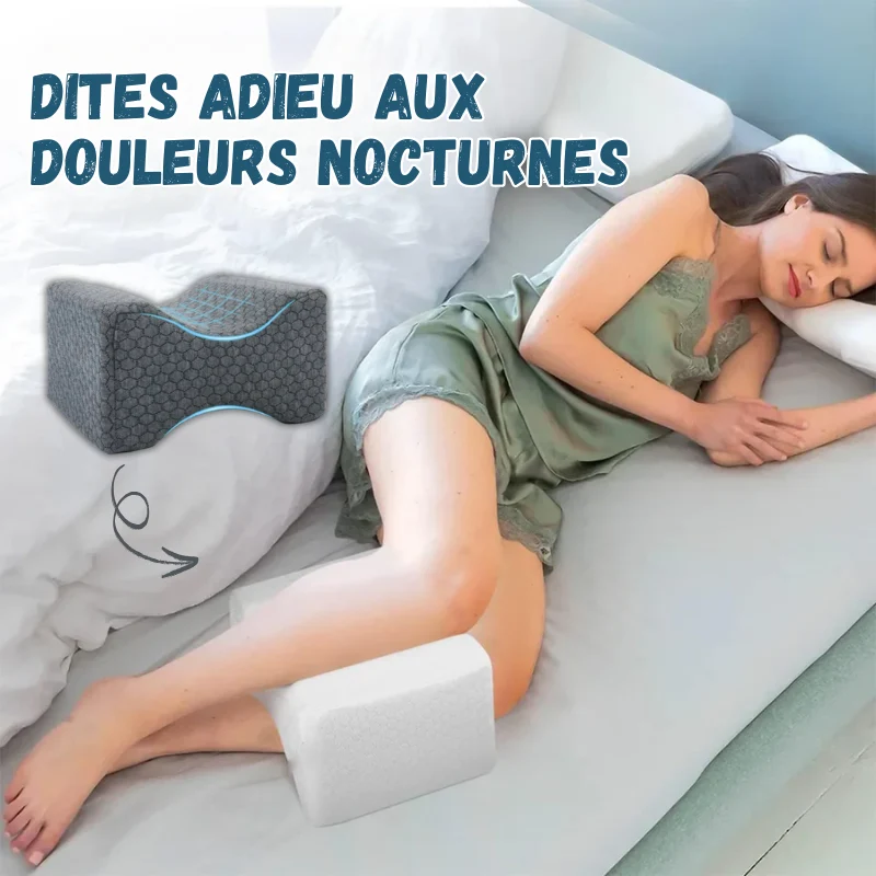 Coussin Jambes & Hanches – Soutien Ergonomique Nuit