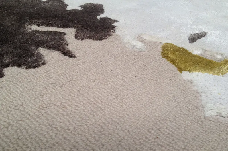 Tapis World gris tendre