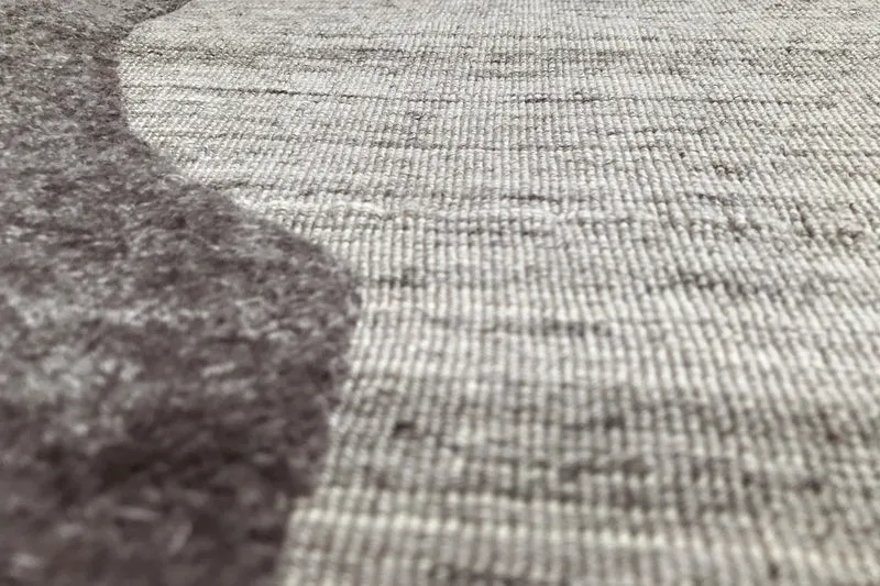 Tapis Flow 3 gris plume