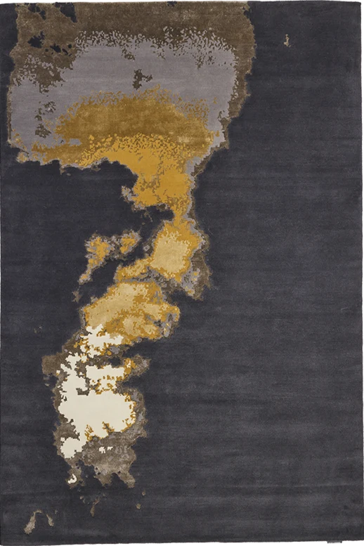 Tapis Behind or d'ambre