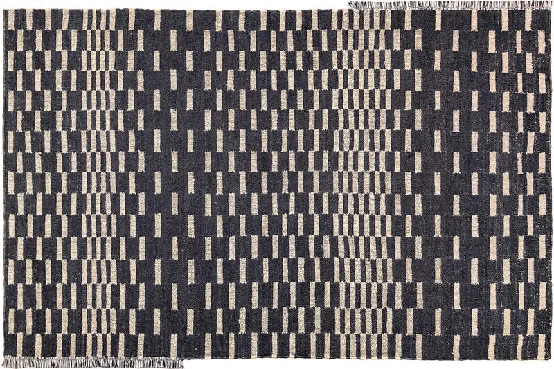 Tapis Vibration 2 noir&blanc