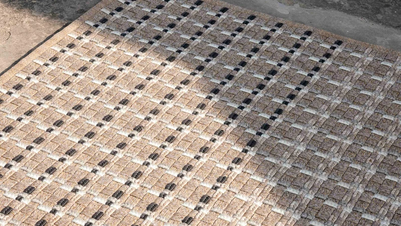 Tapis Fibra grège