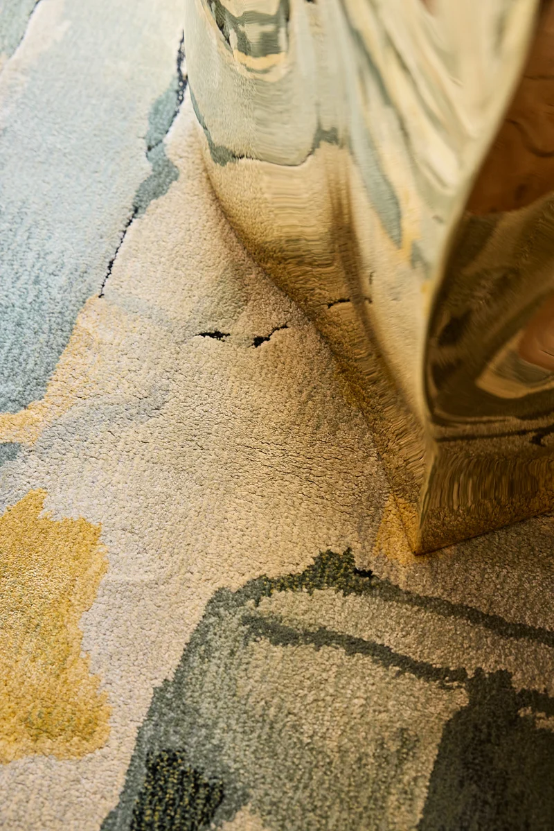 Tapis Andaria azur