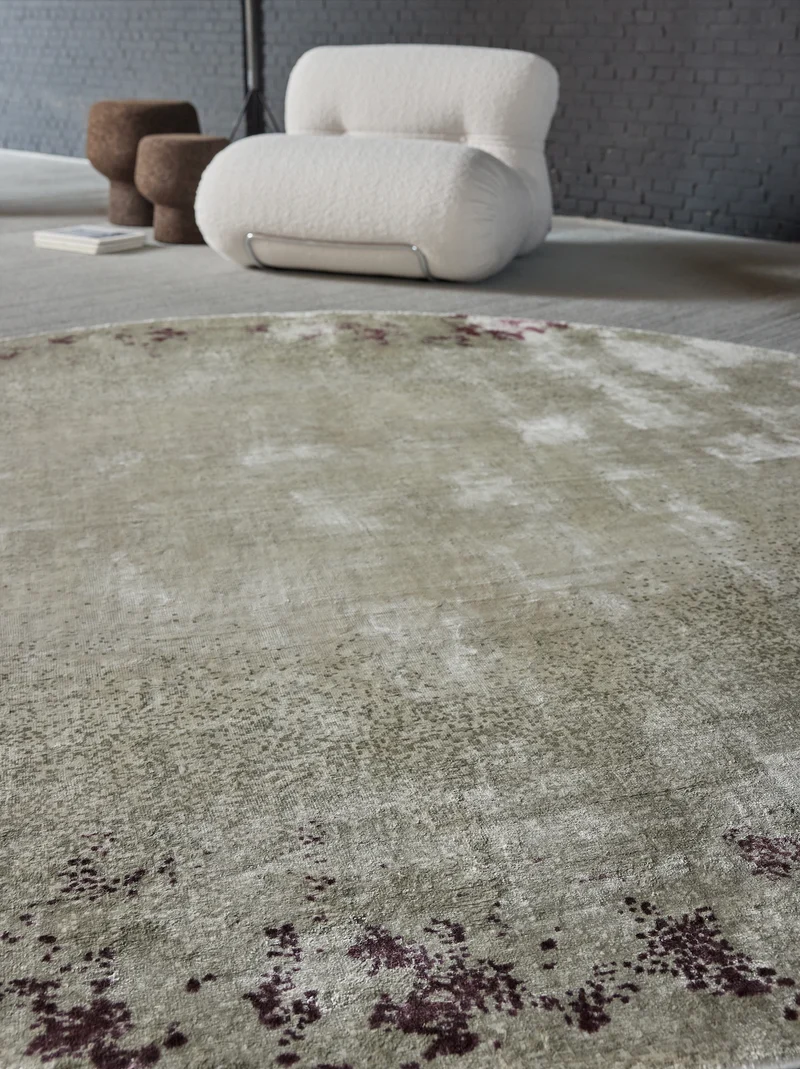 Tapis Lava gris fumé