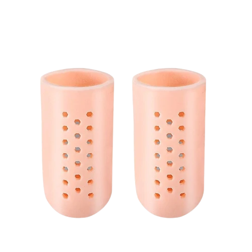 4x Protèges orteils anti-friction en silicone réutilisables
