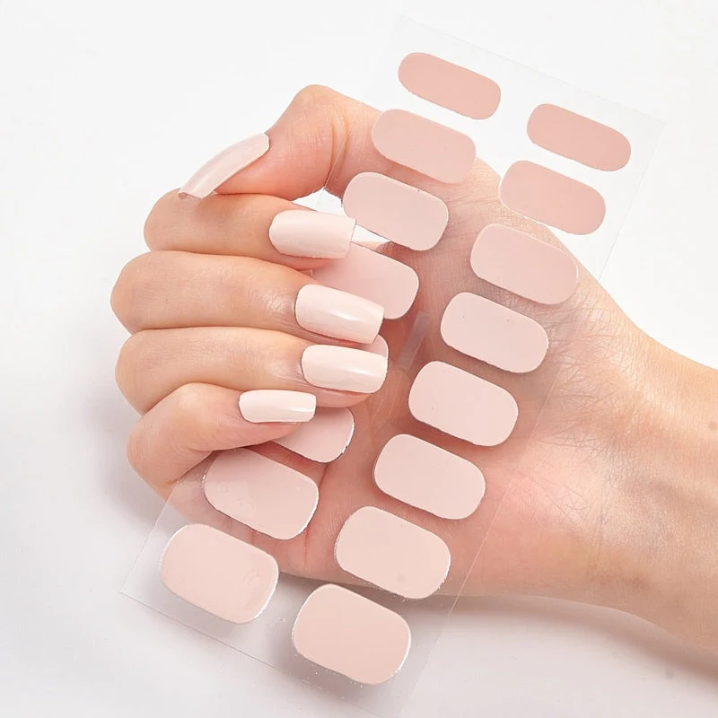 Nail Patchs : Set de vernis autocollants 1 ACHETÉ = 1 OFFERT