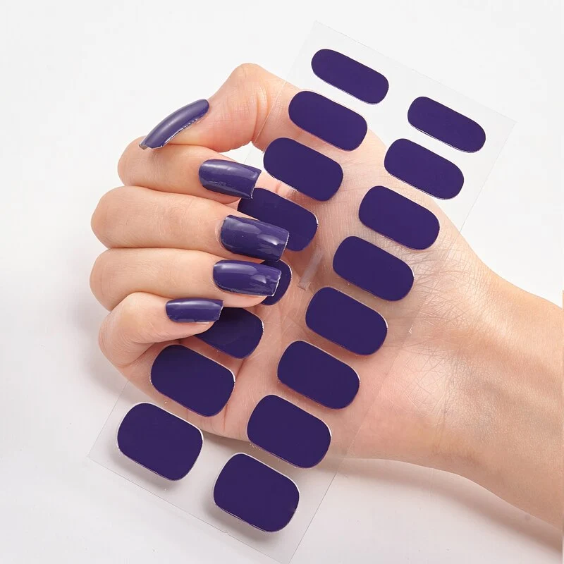 Nail Patchs : Set de vernis autocollants 1 ACHETÉ = 1 OFFERT