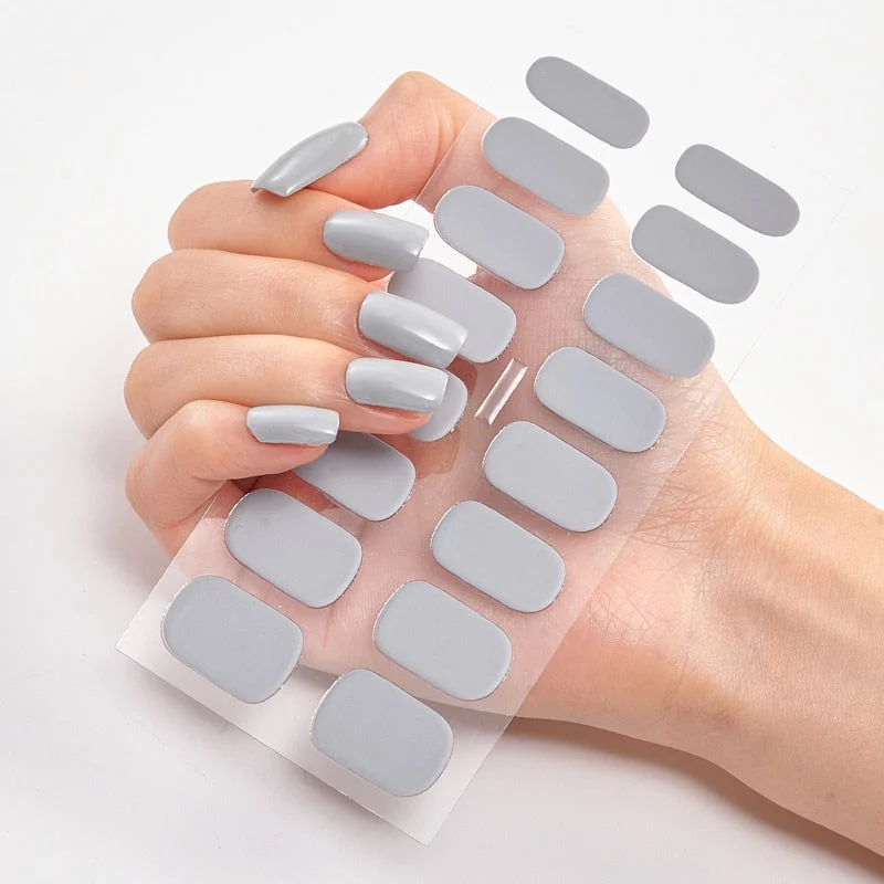 Nail Patchs : Set de vernis autocollants 1 ACHETÉ = 1 OFFERT