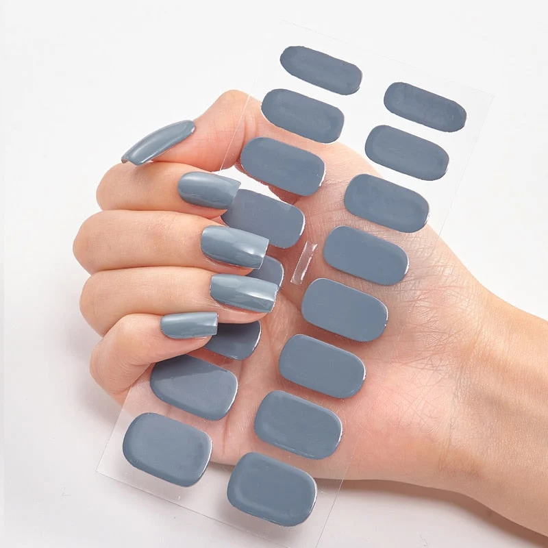 Nail Patchs : Set de vernis autocollants 1 ACHETÉ = 1 OFFERT