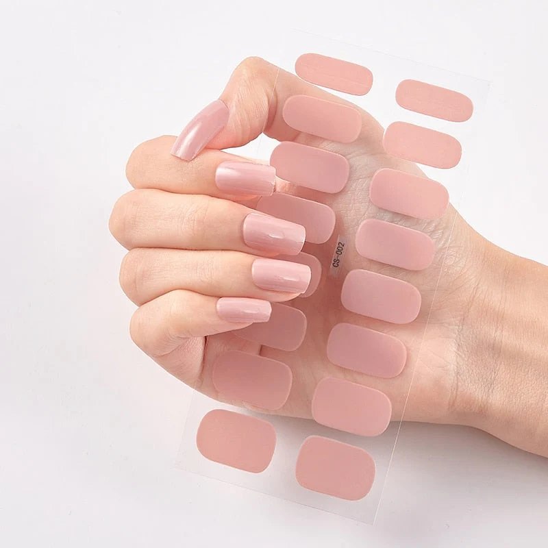 Nail Patchs : Set de vernis autocollants 1 ACHETÉ = 1 OFFERT