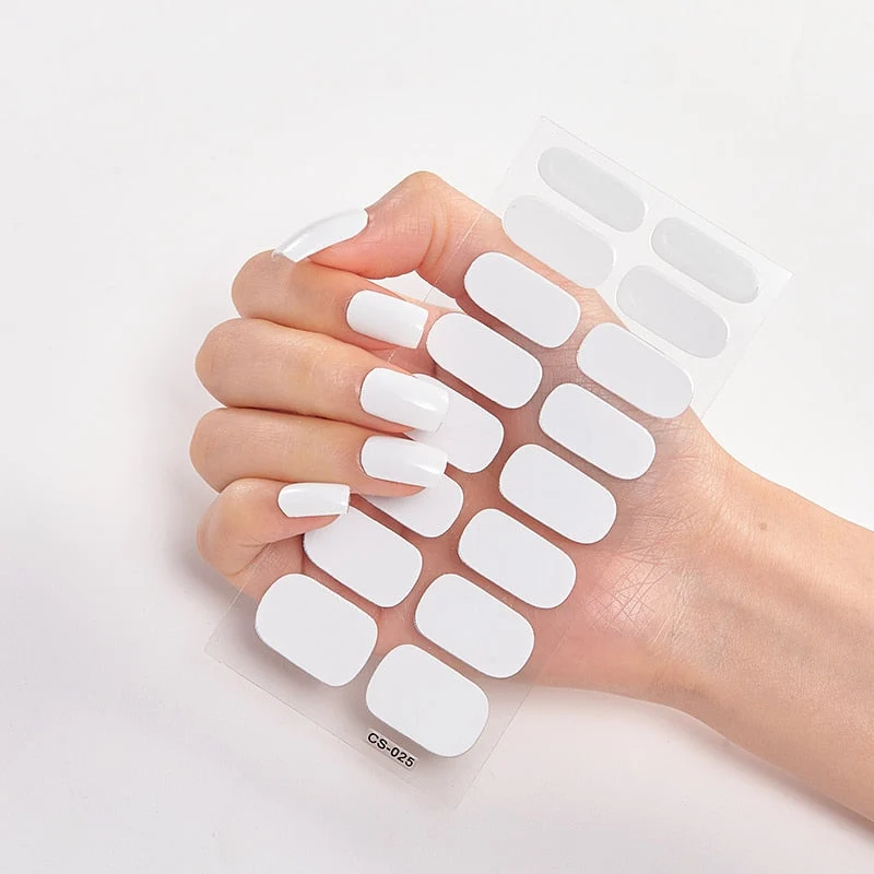 Nail Patchs : Set de vernis autocollants 1 ACHETÉ = 1 OFFERT
