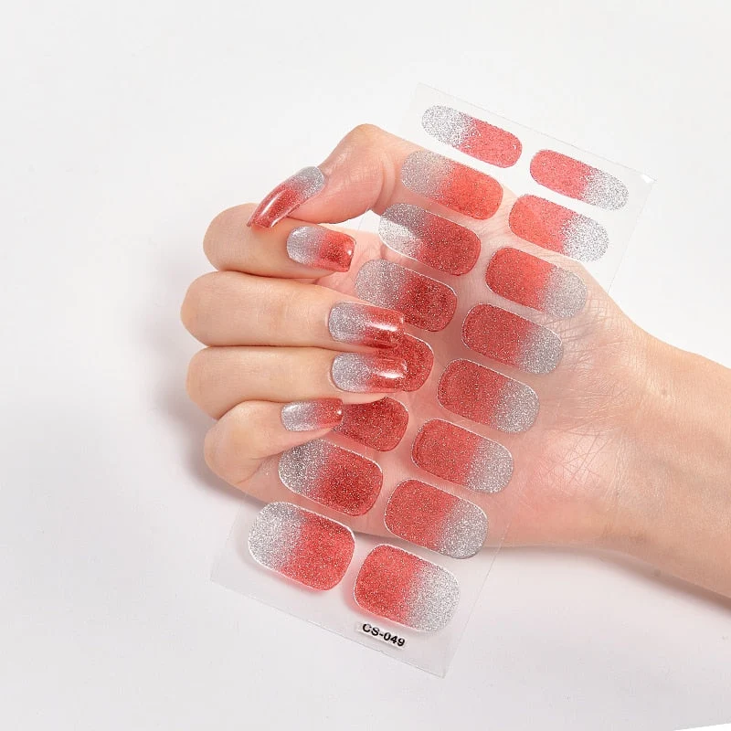 Nail Patchs : Set de vernis autocollants 1 ACHETÉ = 1 OFFERT