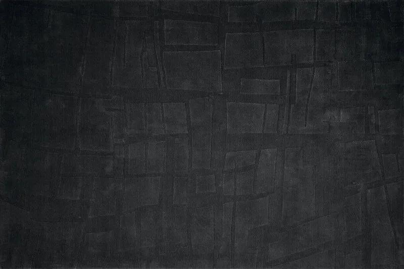 Tapis Point of View noir de lune