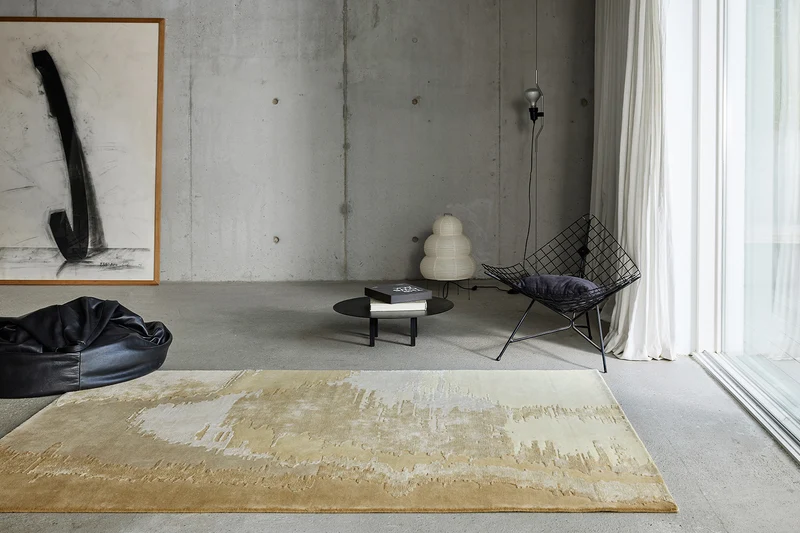 Tapis Hoek beige