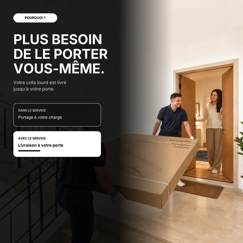 Livraison Confort - À l'étage et Déballage