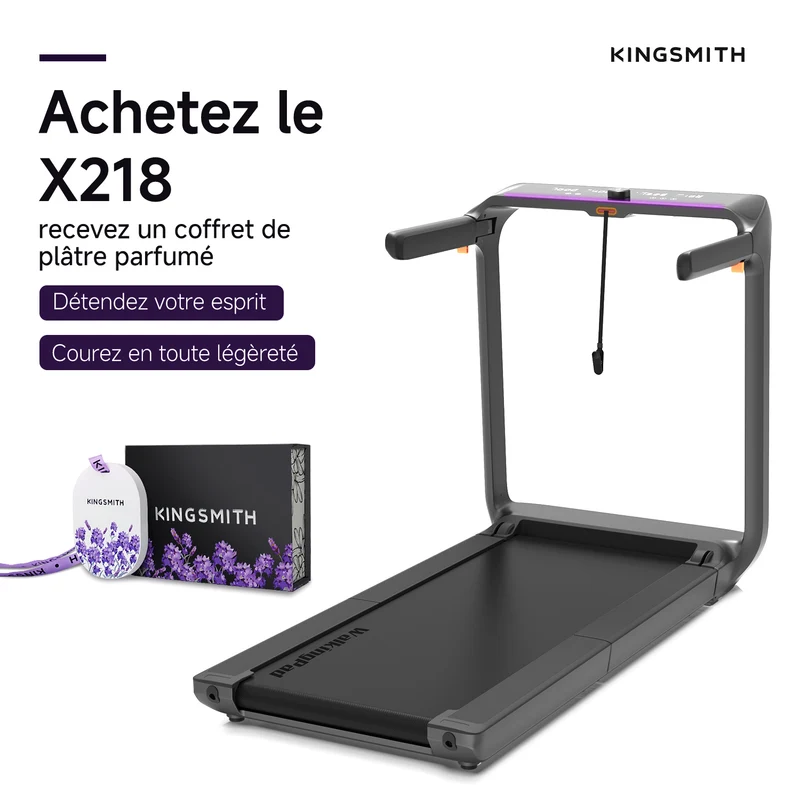 WalkingPad X218 Tapis de course pliable 18 km/h 136kg