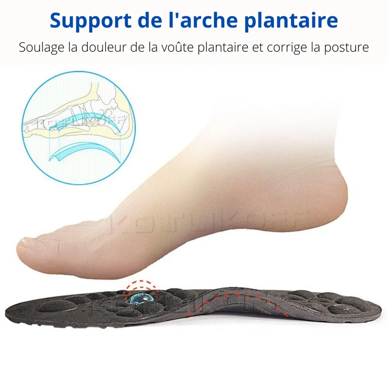 Semelles d'Acupression Plantaire