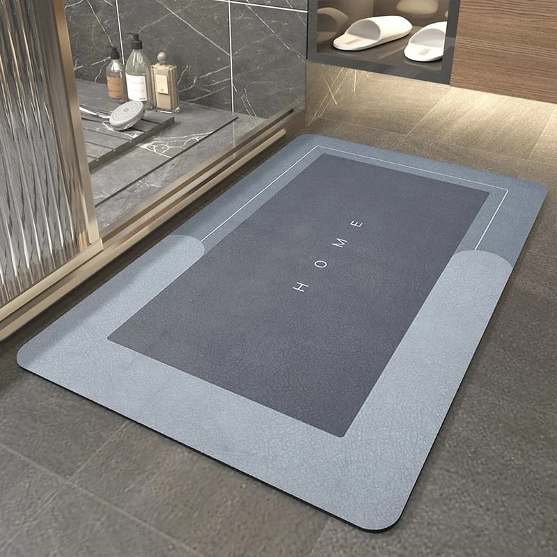 Tapis de bain ultra absorbant et antidérapant