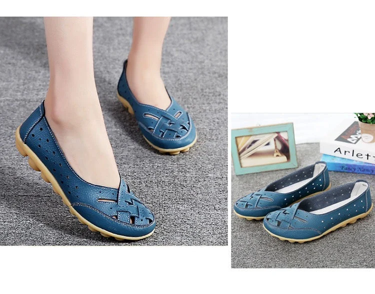 Ballerines en cuir confortables mi-saison - Collection 2023