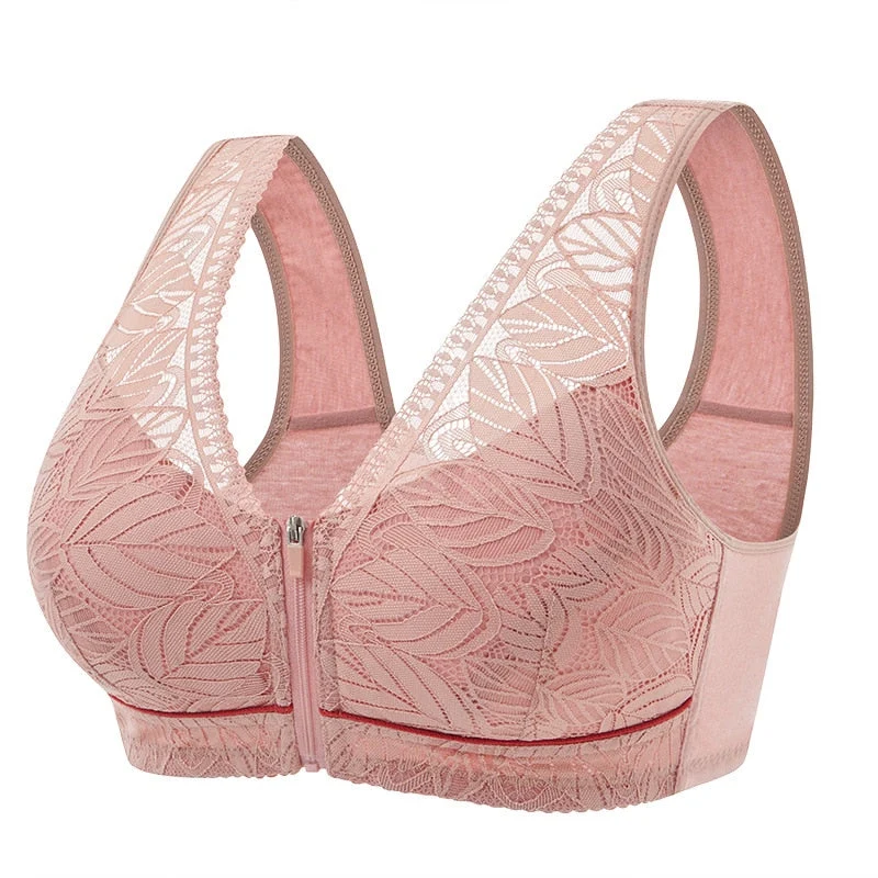 Soutien-gorge en dentelle avec fermeture à l'avant - 1 ACHETÉ = 1 OFFERT