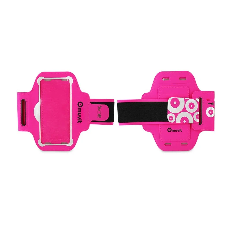 Brassard universel Muvit - Rose lycra