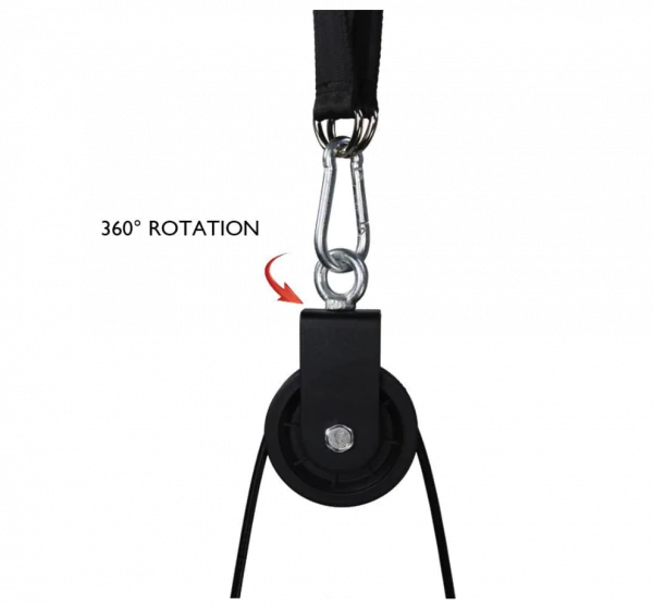Système portable de lattes et de poulies Ironax