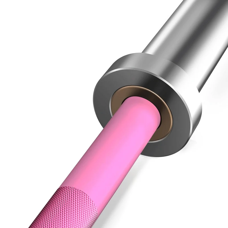 Barre olympique FNE pour femmes, rose, revêtement Cerakote, 1 000 lb