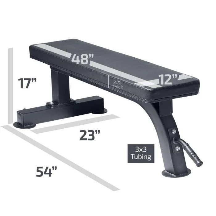 FIT505 Banc plat à usage intensif