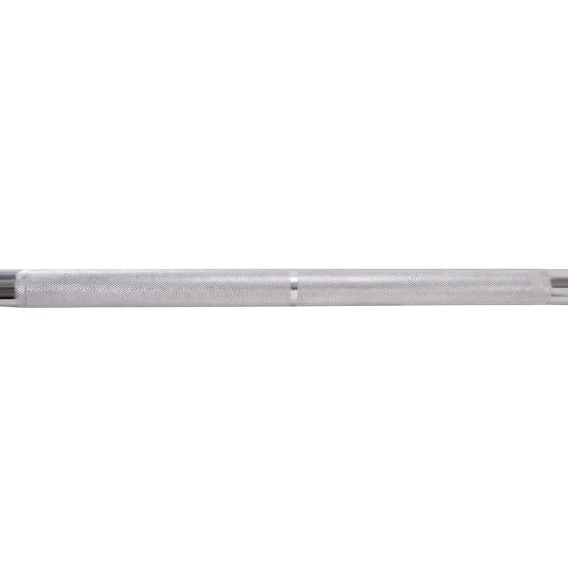 Barre de musculation chromée Spin-Lock YORK avec colliers Spin-Lock