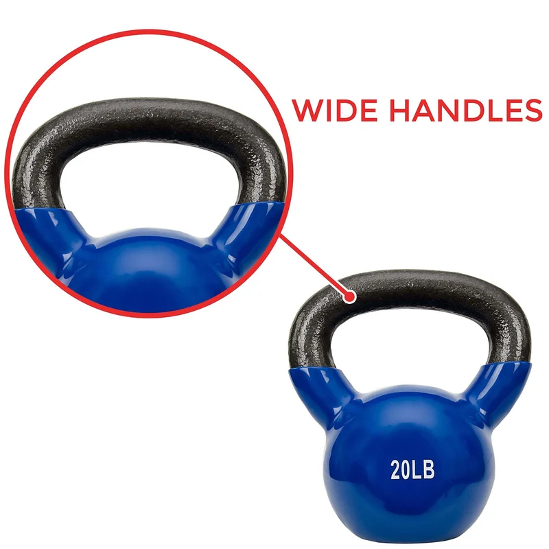 Element Fitness Kettlebell en vinyle