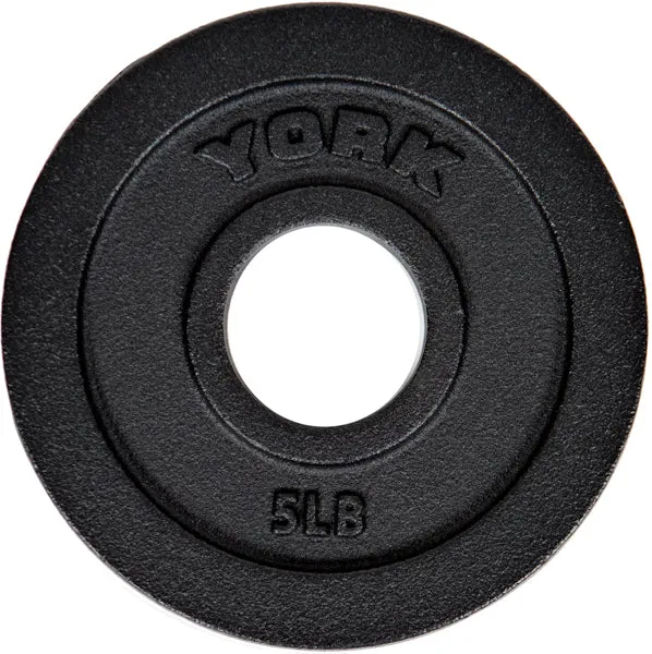 York 2″ Plaques de poids olympiques en fonte