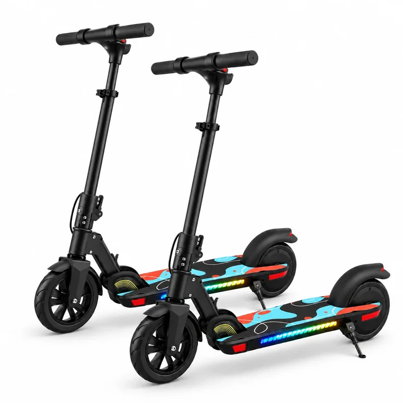 K4 Pro Trottinette électrique pliable pour enfants avec guidon réglable en hauteur