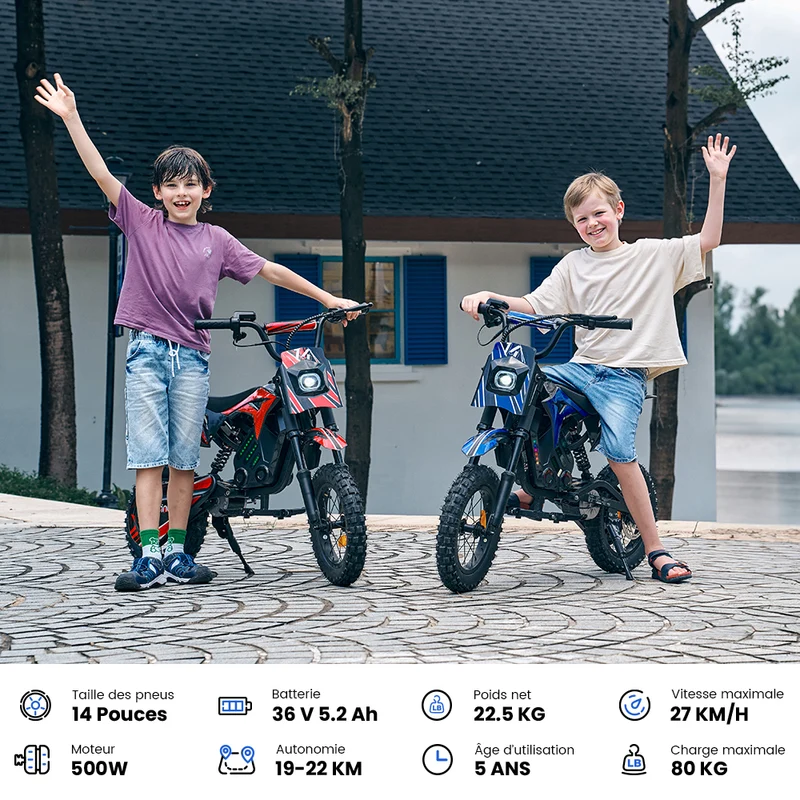 A14 Moto Électrique pour Enfants