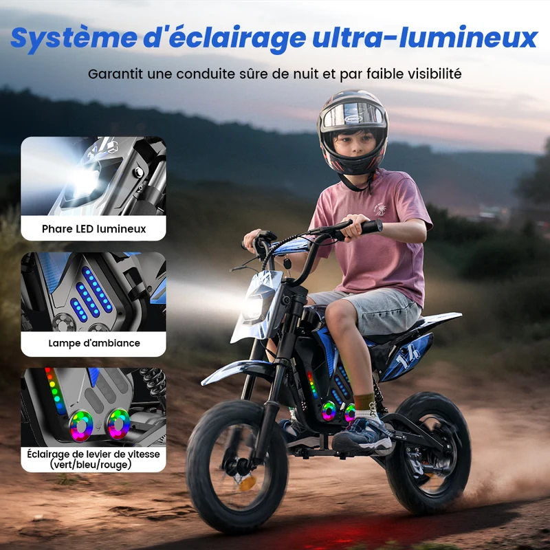 A14 Moto Électrique pour Enfants