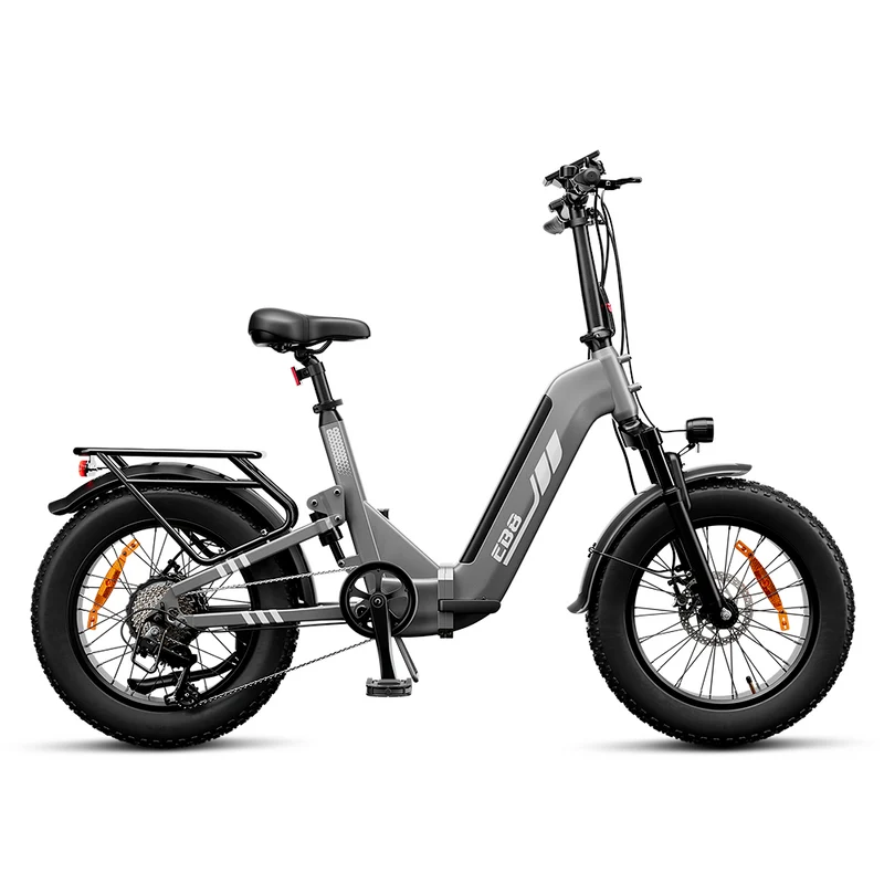 EB8 Vélo Électrique Tout-Terrain Pneus Larges - Autonomie 145km & Batterie Amovible