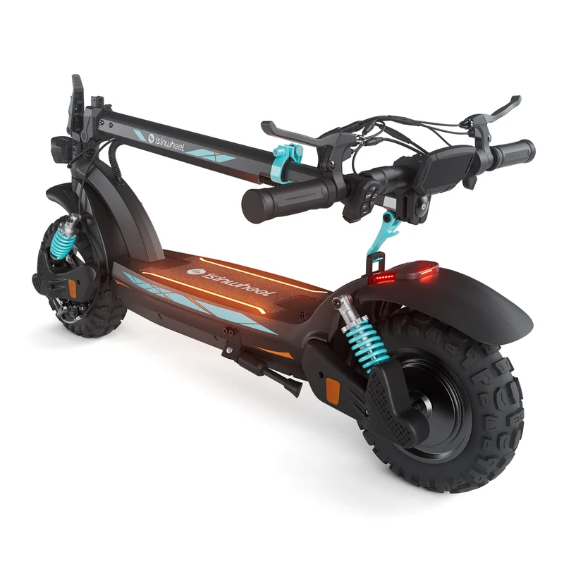 isinwheel® GT2 Pro Trottinette Électrique Tout-Terrain 1200W