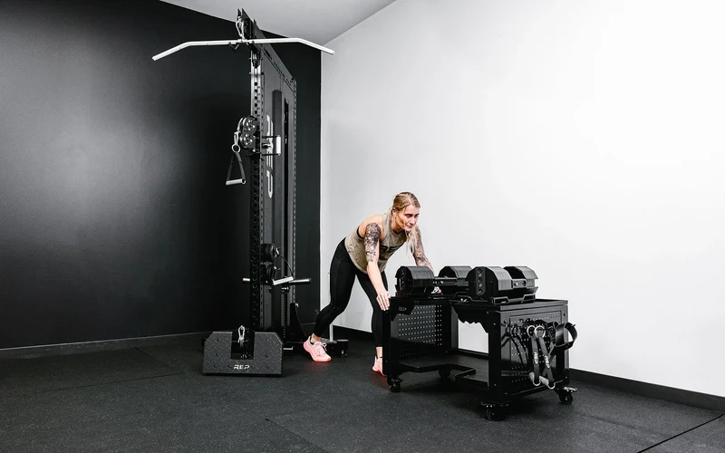 REP Dumbbell Storage Cart