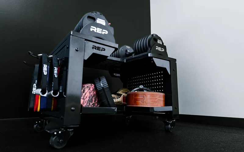 REP Dumbbell Storage Cart