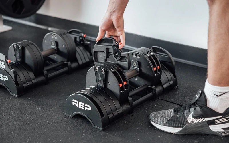 REP QuickDraw™ Adjustable Dumbbell (KG)
