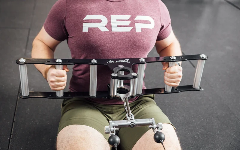 REP x Kleva Built® Atlas™ Multi-Grip Cable and Landmine Attachment