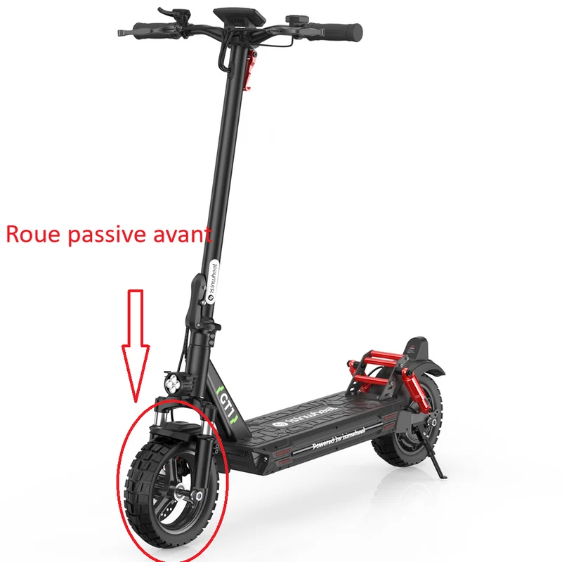 Roue passive avant pour trottinette électrique GT1