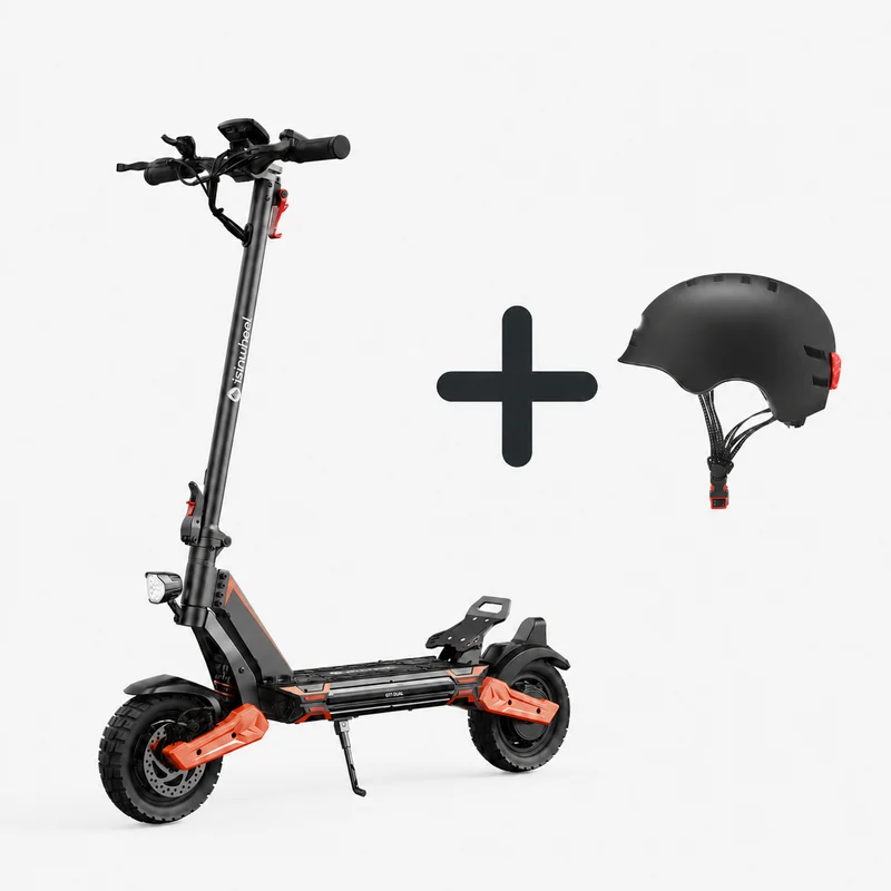 isinwheel GT1 DUAL Trottinette électrique tout-terrain à double moteur 1600W