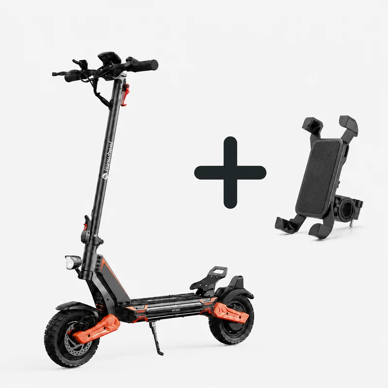 isinwheel GT1 DUAL Trottinette électrique tout-terrain à double moteur 1600W