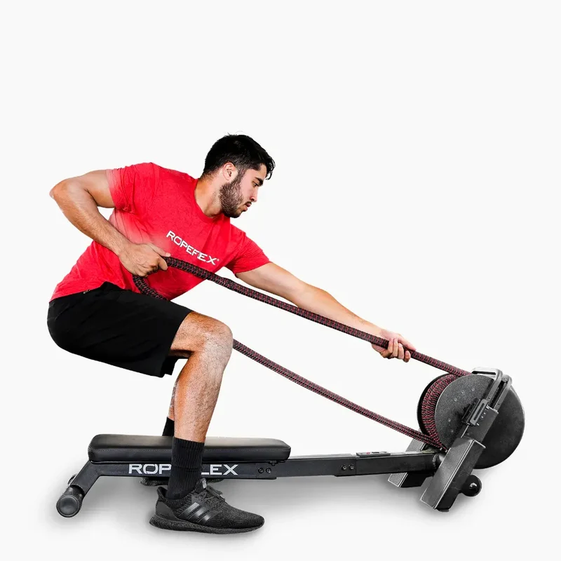 RX2200 COMPACT HORIZONTAL ENDLESS ROPE TRAINER WITH DSS PROGRESSIVE RESISTANCE