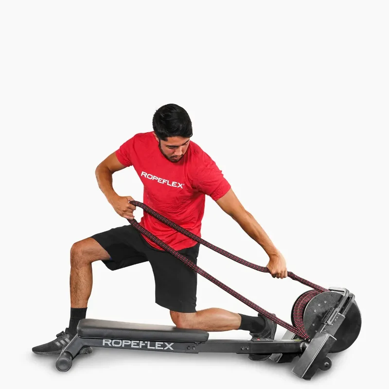 RX2200 COMPACT HORIZONTAL ENDLESS ROPE TRAINER WITH DSS PROGRESSIVE RESISTANCE