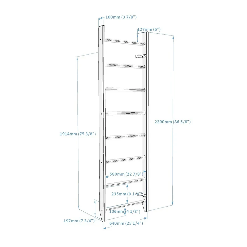 Espalier BenchK Bois 100