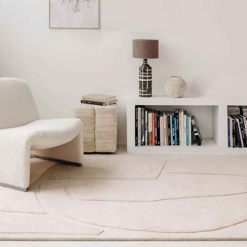 Tapis blanc Sail